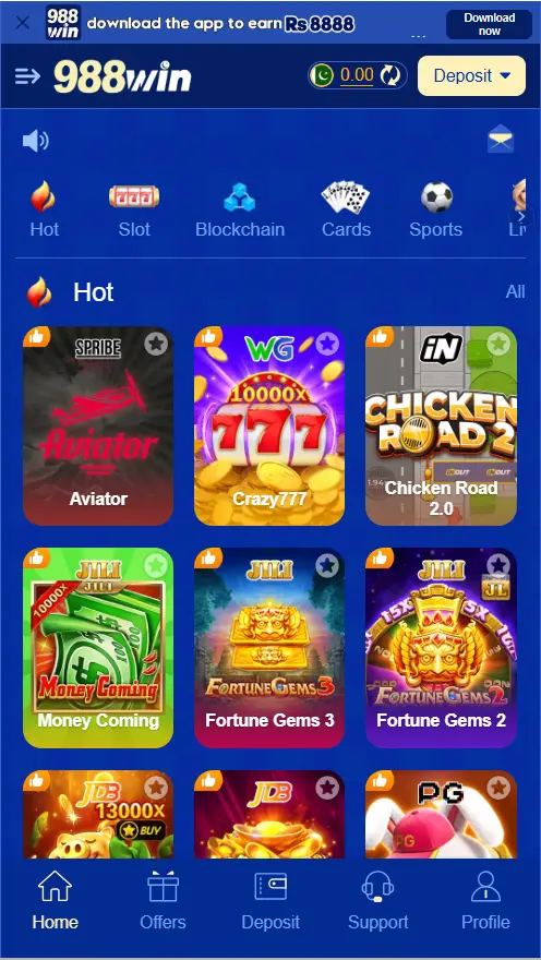 988 WIN game Image